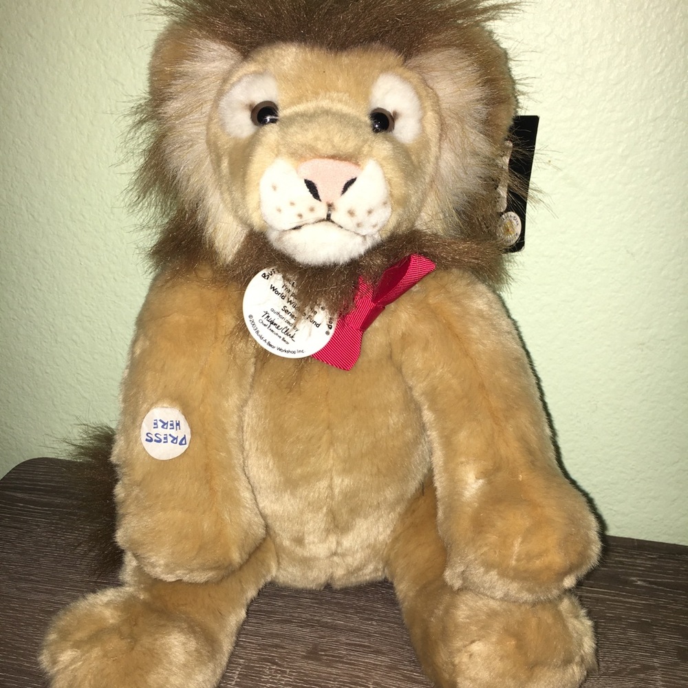Build A bear workshop WWF Lion (2003)